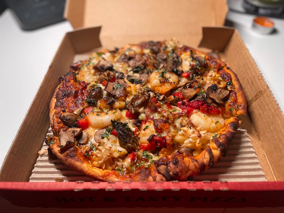 Seafood Pizza, El Supremo's Pizzeria