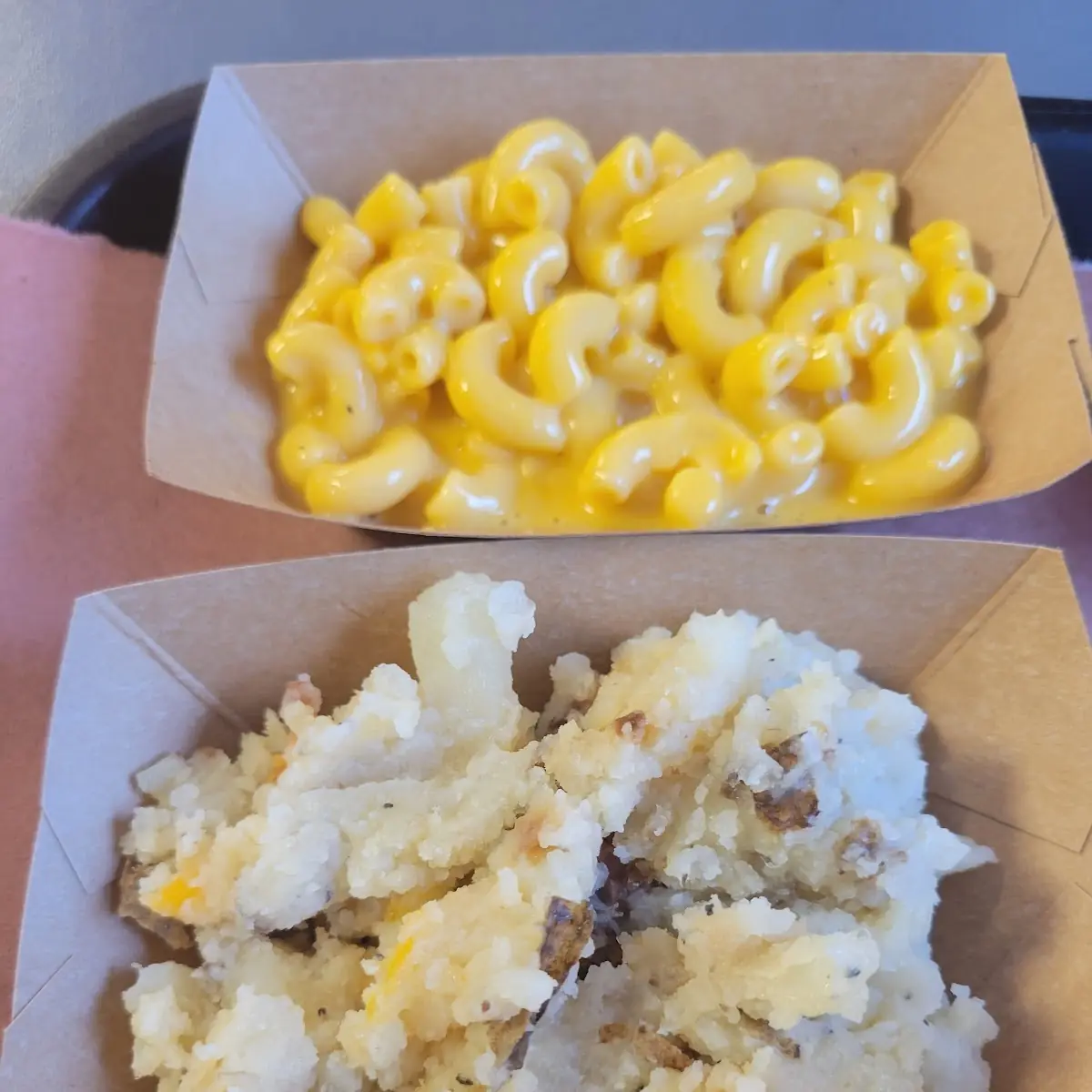 Loaded Mashed Potatoes Mac and Cheese
