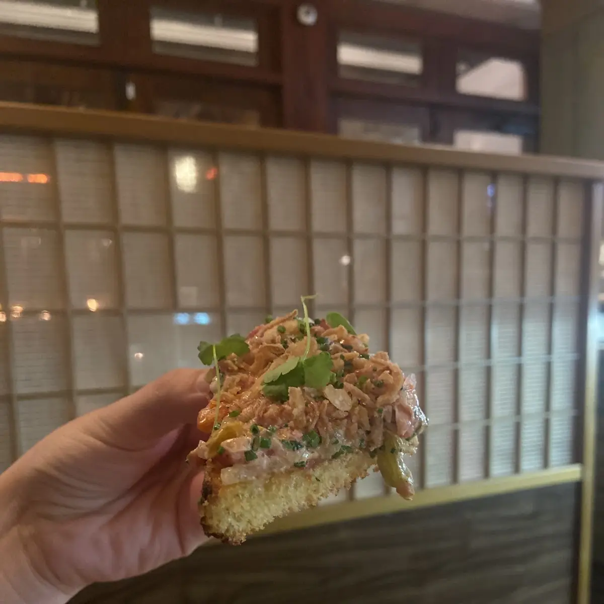 Spicy Tuna Toast