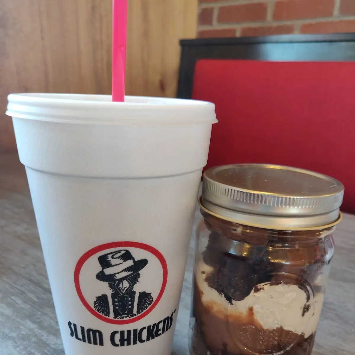 Brownie Sundae in a Jar