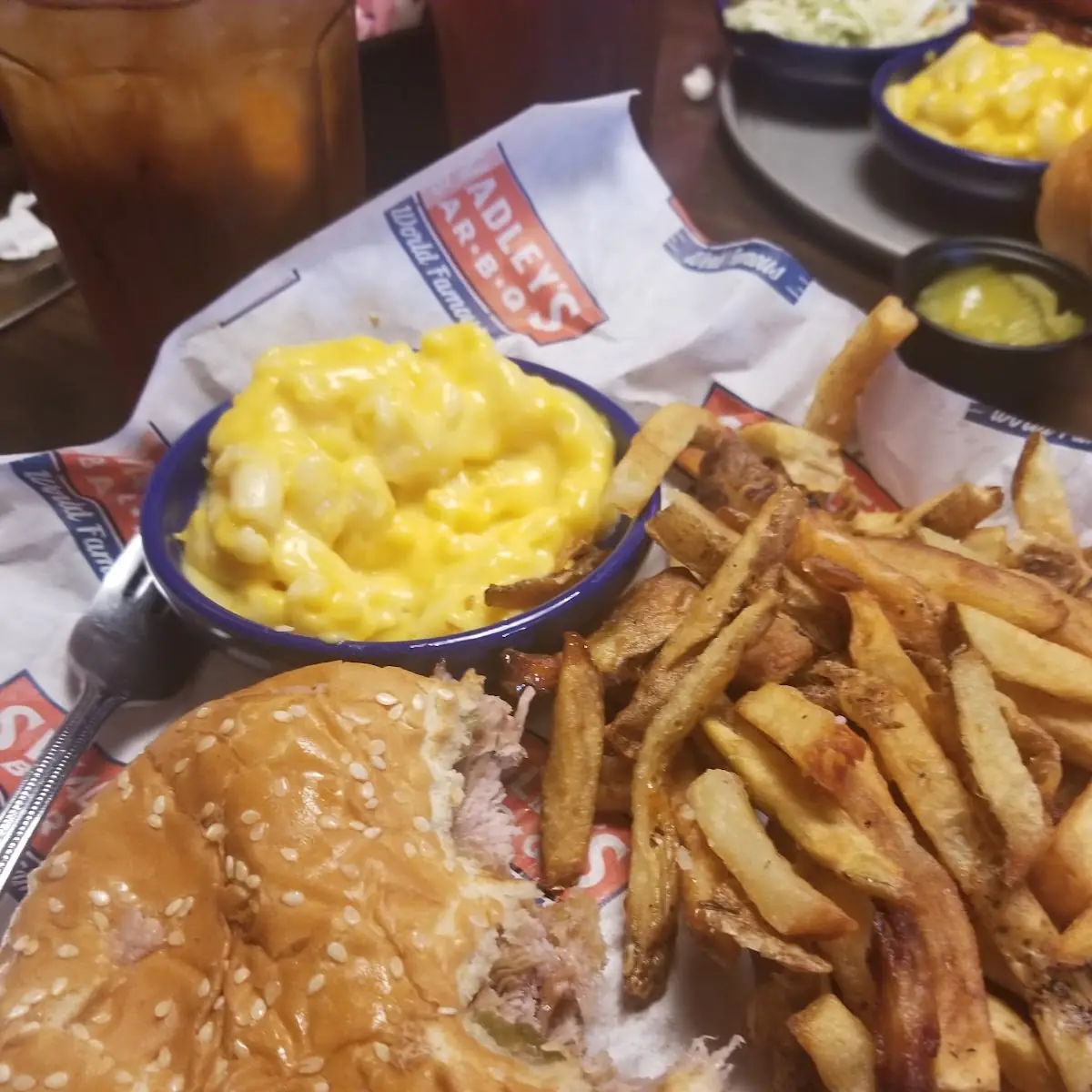 Pulled Pork Sandwich Mac and Cheese