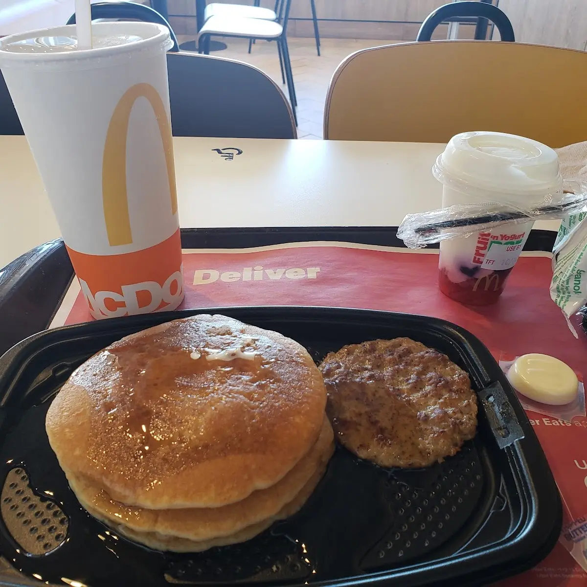 Hot Cakes with Sausage