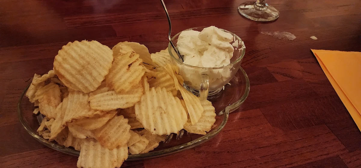 French Onion Dip with Ruffles