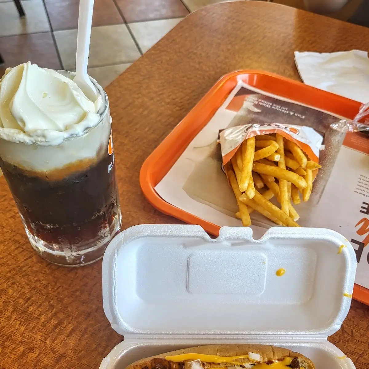 Coney Cheese Dog Combo