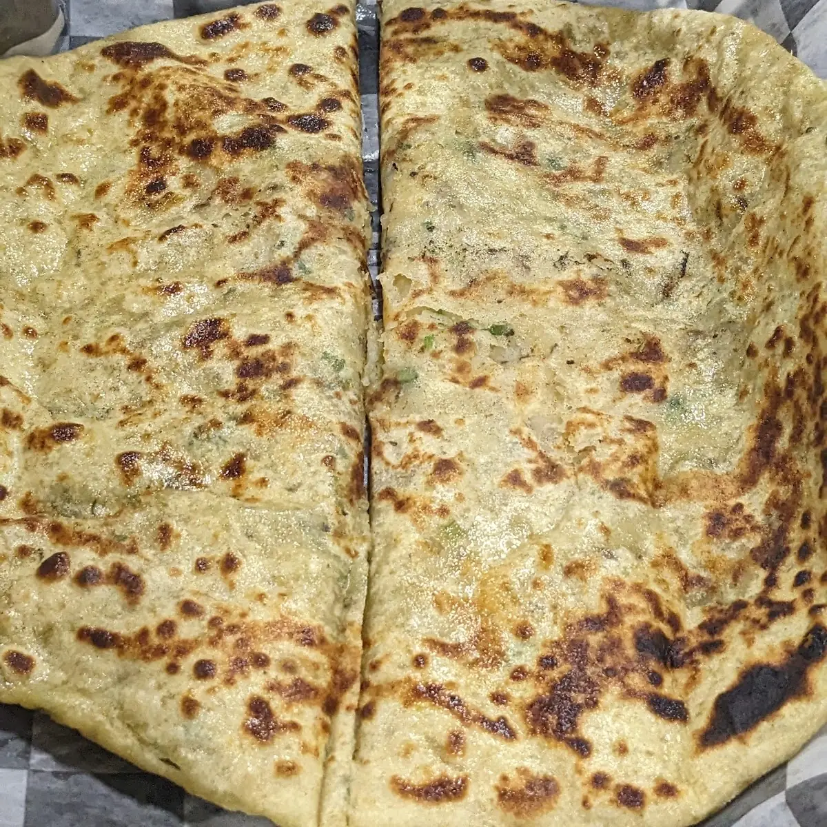 Aloo Paratha with Chutney