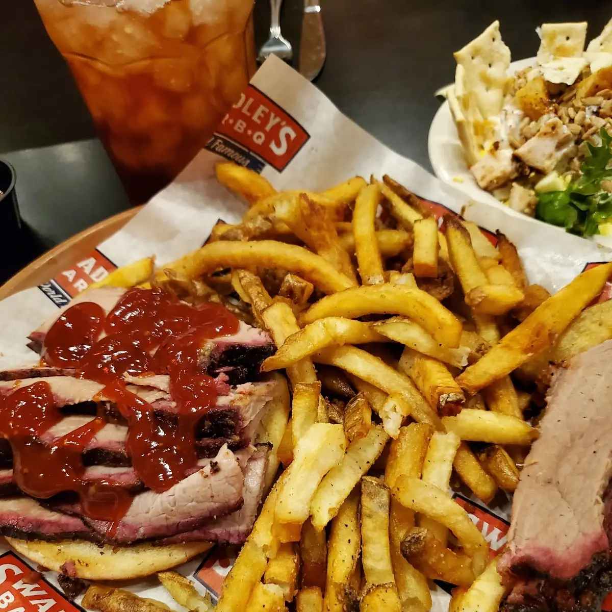 Sliced Brisket Sandwich