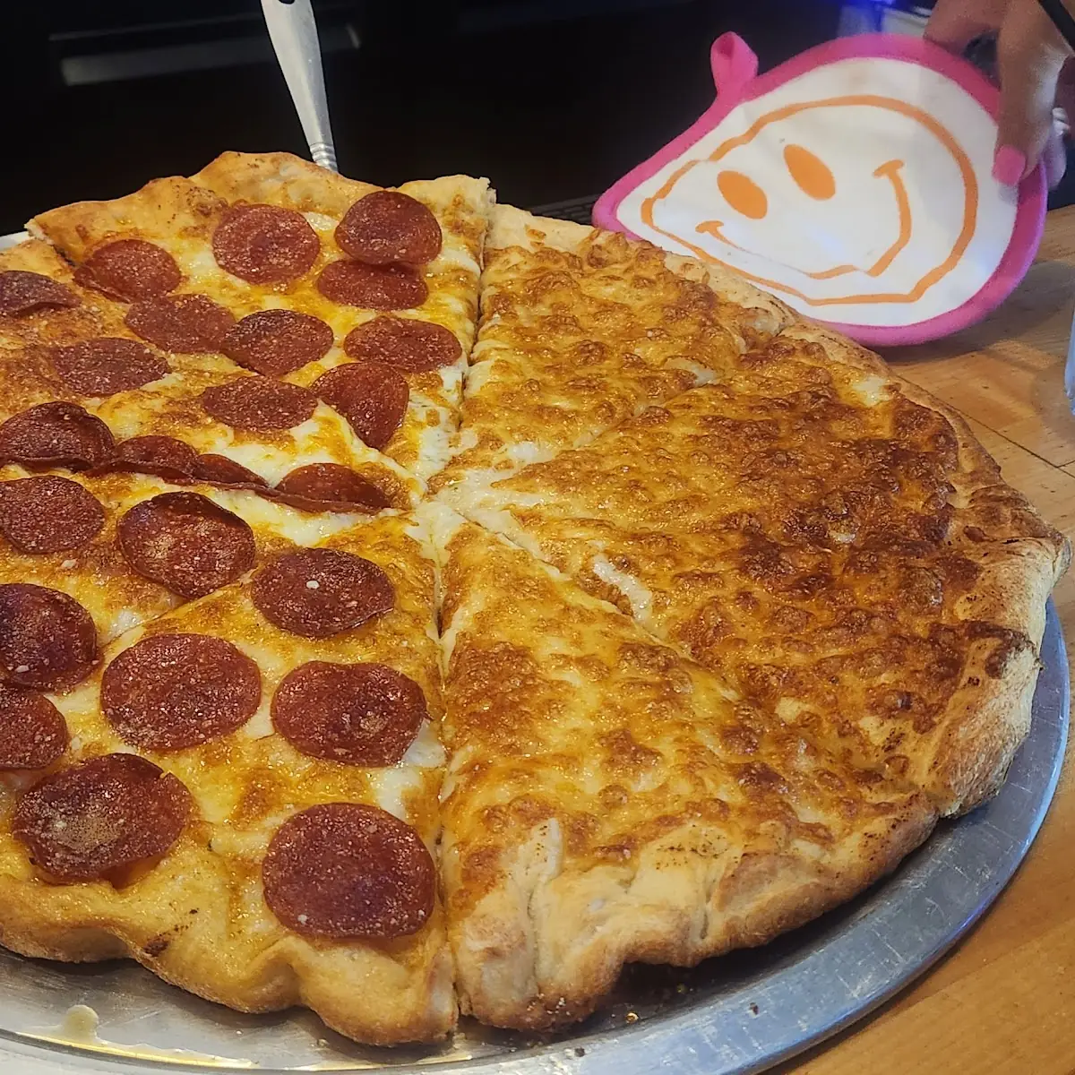 Pepperoni and Cheese Pizza