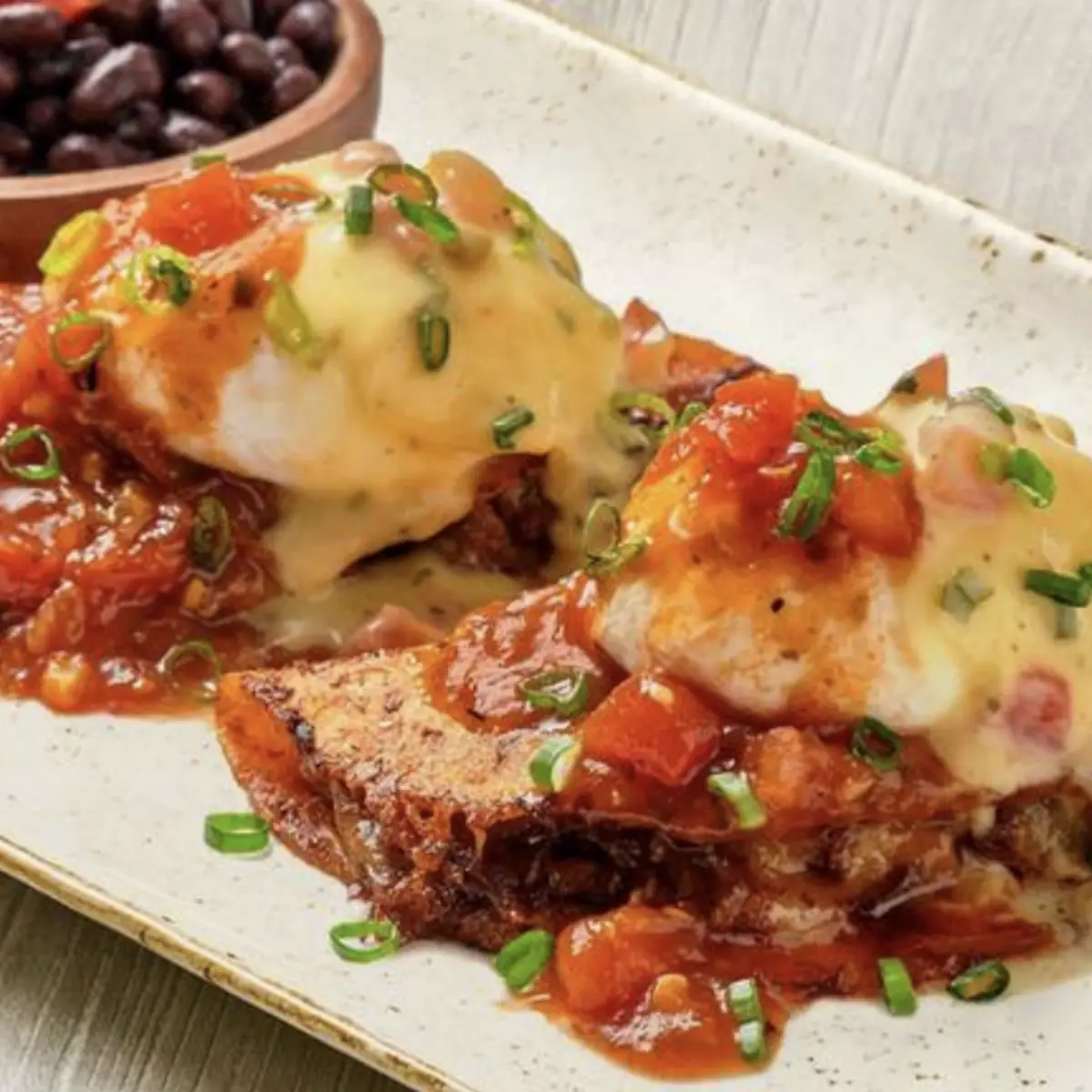 Barbacoa Quesadilla Benedict