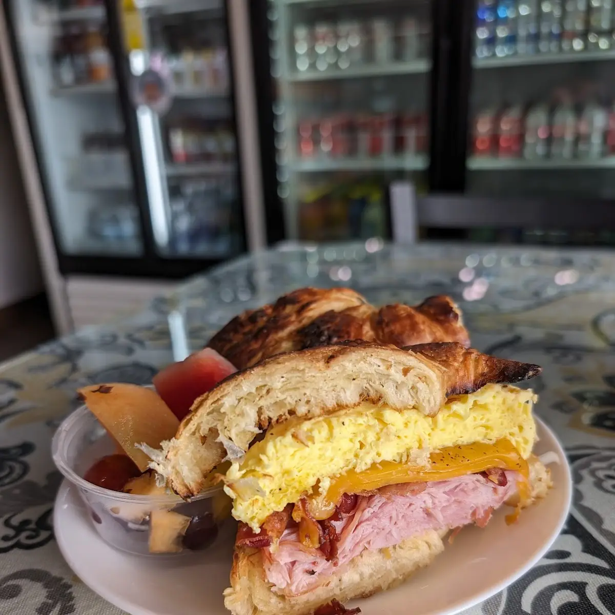 Ham Egg and Cheese