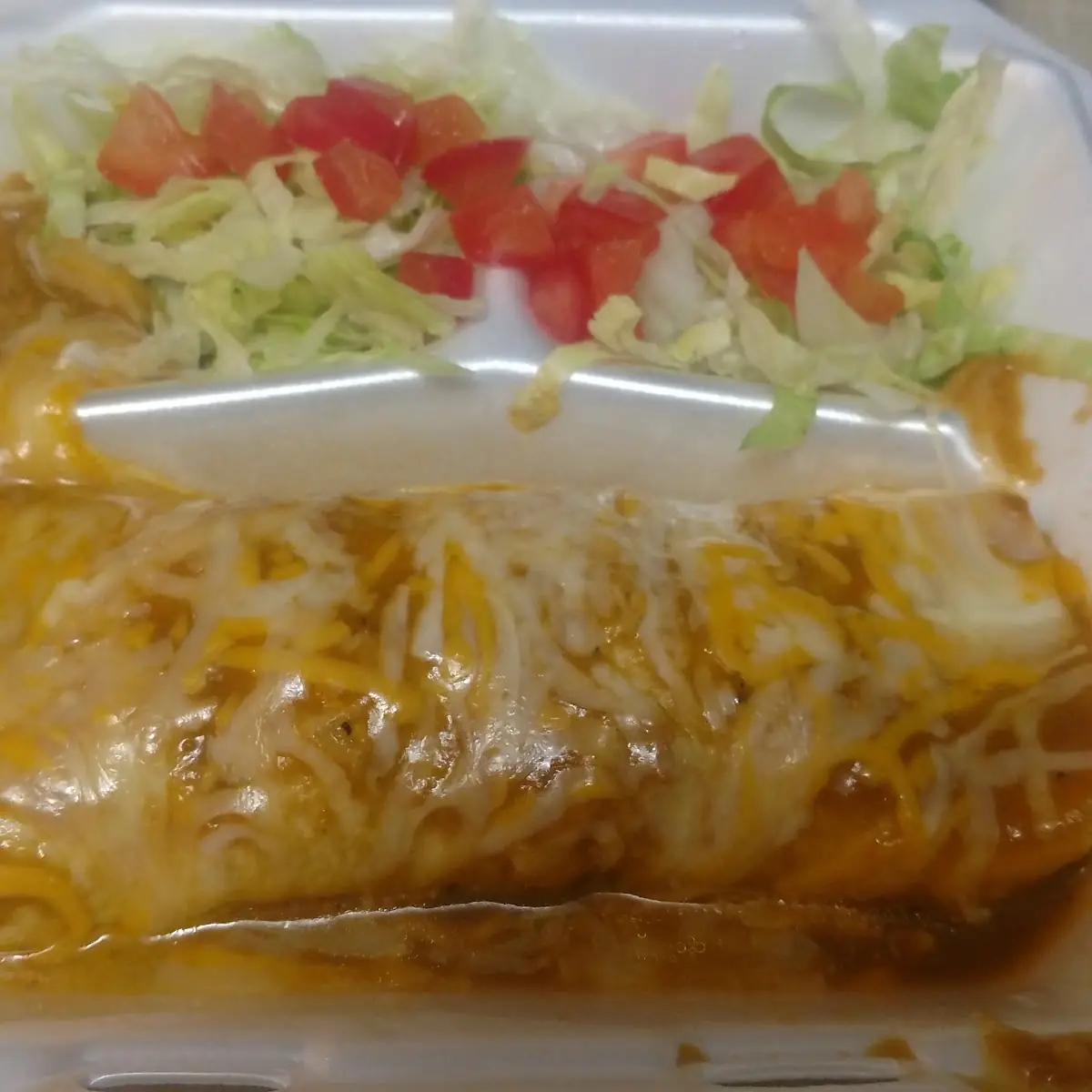 Smothered Fajita Burrito