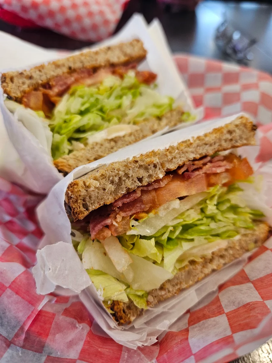 Hickory Smoked blt, Cream n Sugar Cafe and Bistro