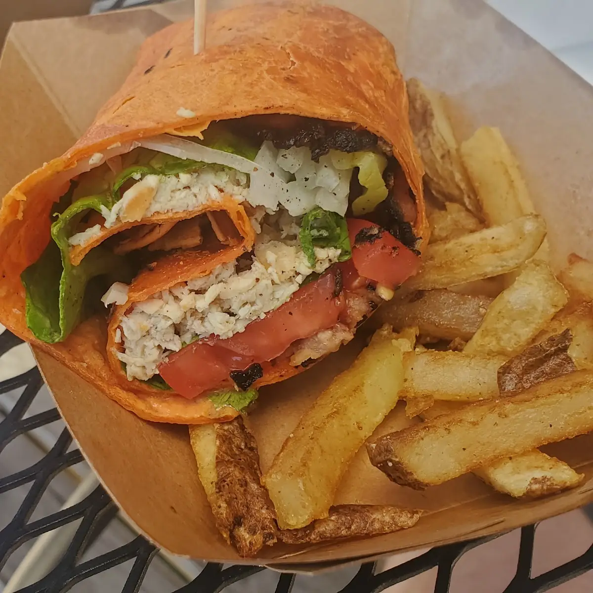Chicken Bacon Ranch River Wrap
