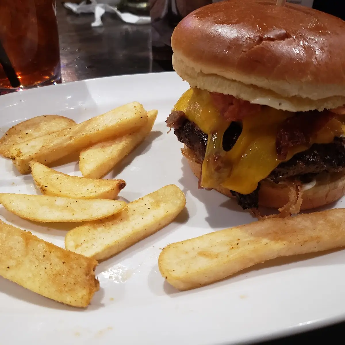 Monster Burger and Steak Fries