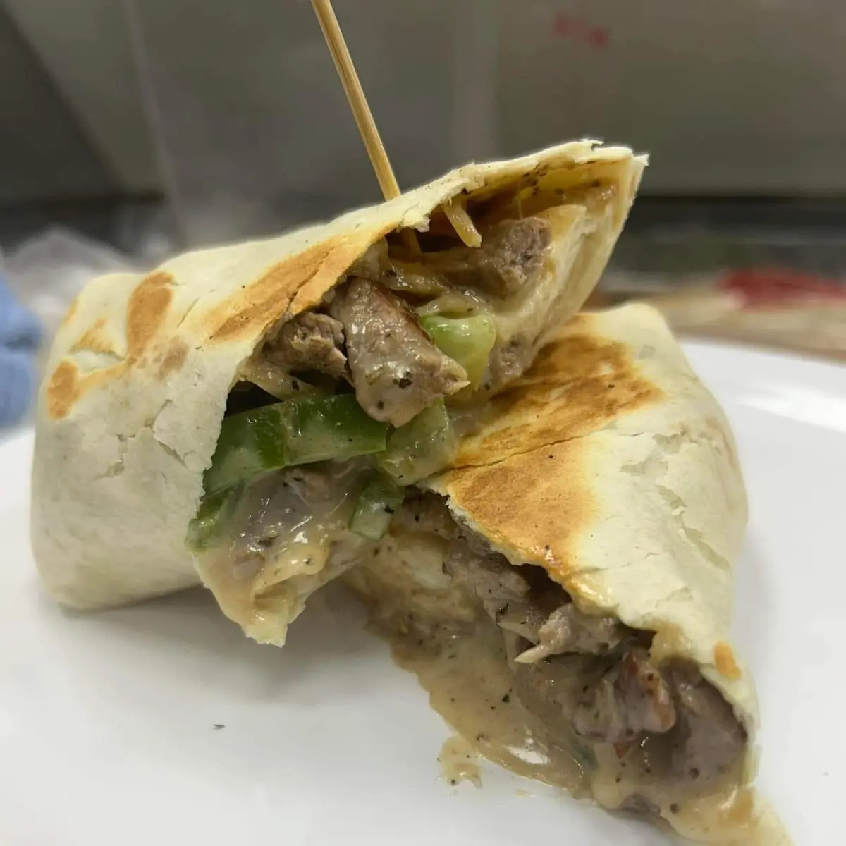 Philly Cheese Steak Wrap