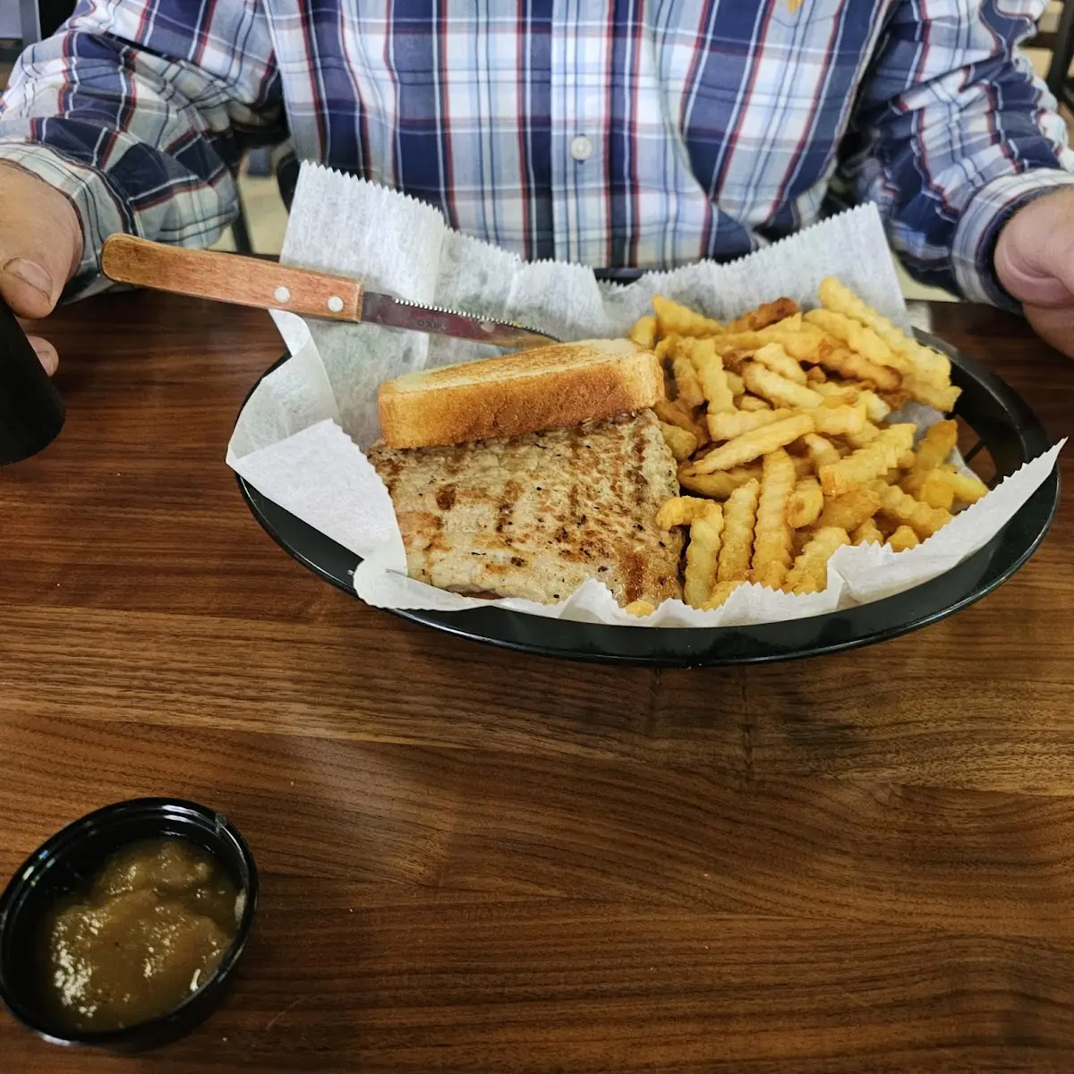 Pork Chop Sandwich
