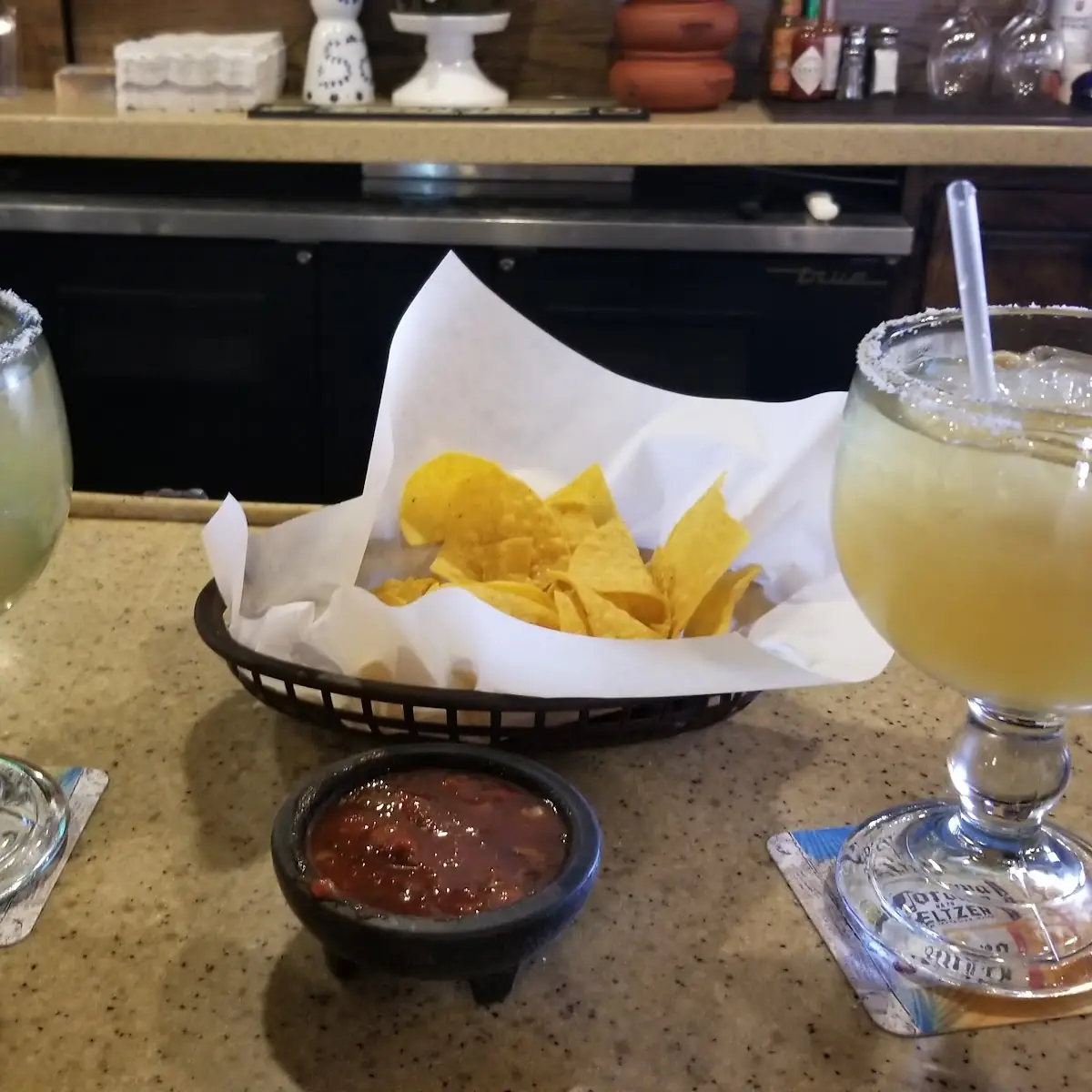 Top Shelf Margarita & Chips & Salsa