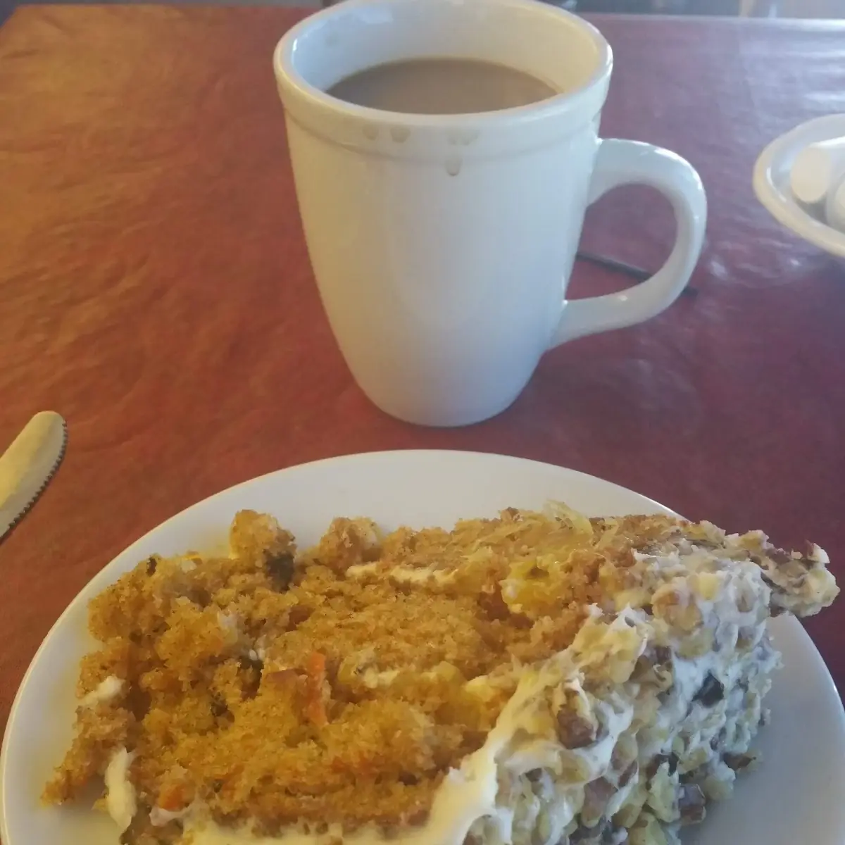 Homemade Walnut Carrot Cake