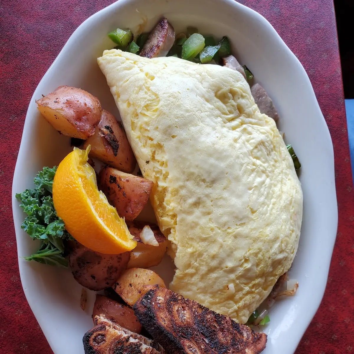 Italian Sausage Omelette