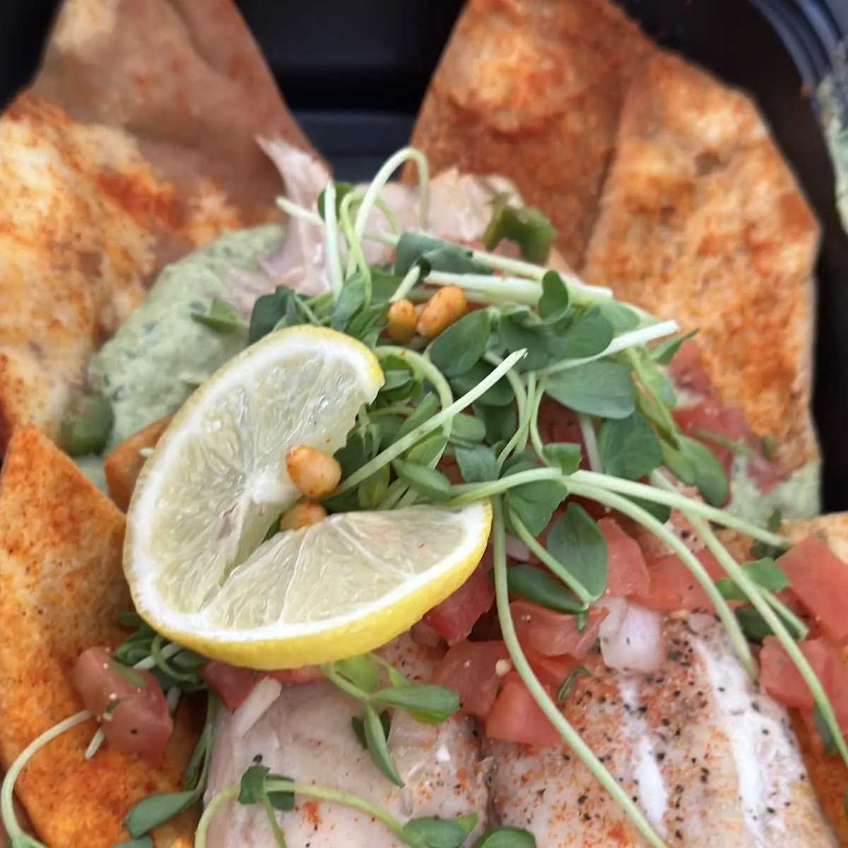Barramundi & Pita Chips