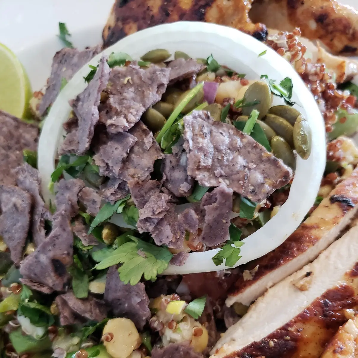 Mediterranean Roasted Chicken Shawarma
