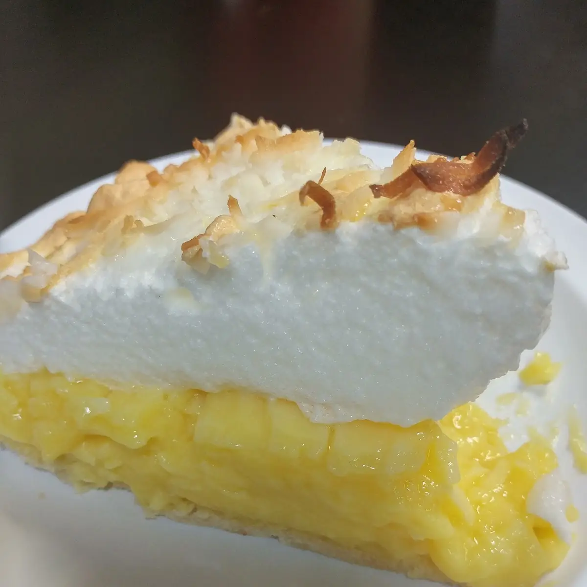 Home Made Coconut Cream Pie