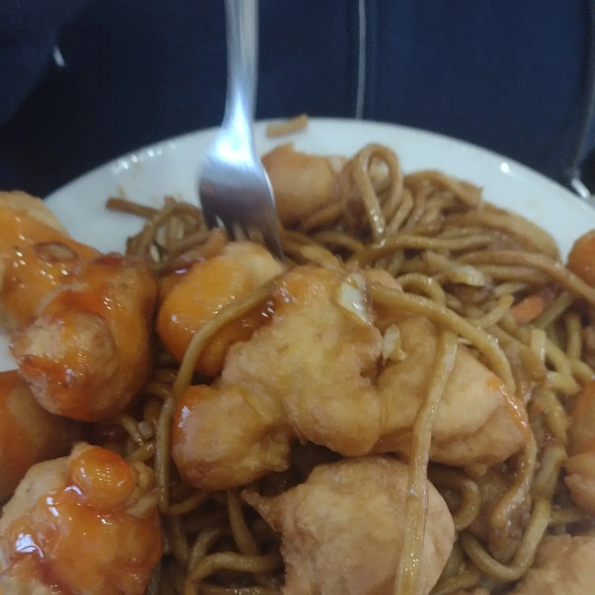 Sweet Sour Chicken and Noodles