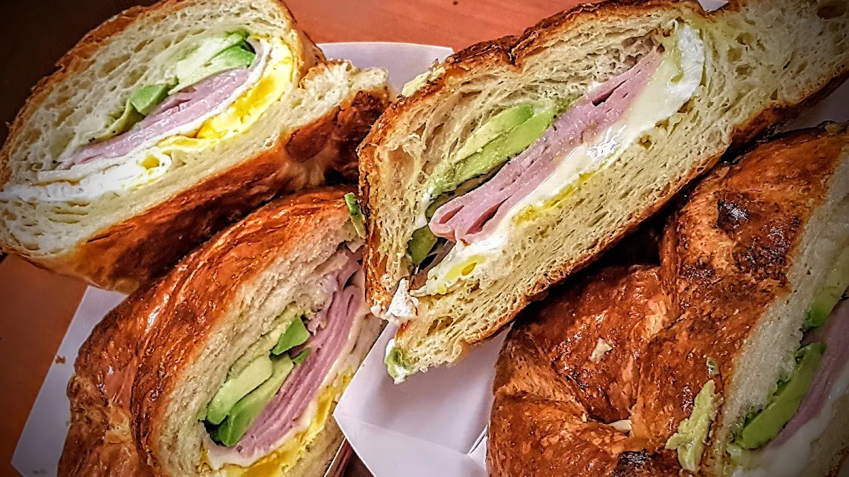 Breakfast Croissant Sandwich 8