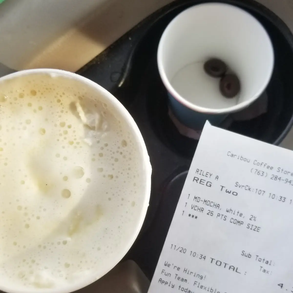 White Chocolate Mocha Latte