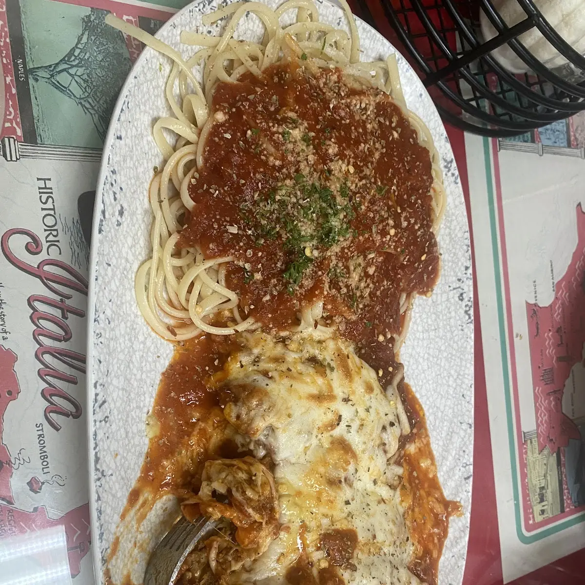 Veal Cutlet Parmigiana