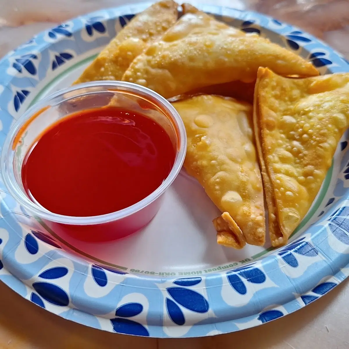 Crab Meat Rangoon tr