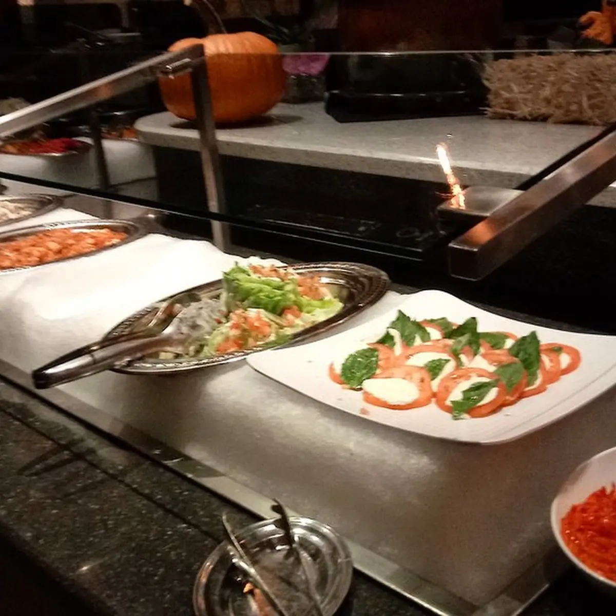 Salad Bar with Fresh Vegetables