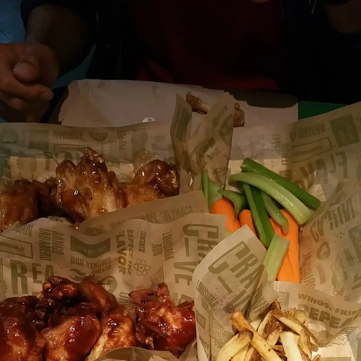 Hickory Smoked BBQ Wings