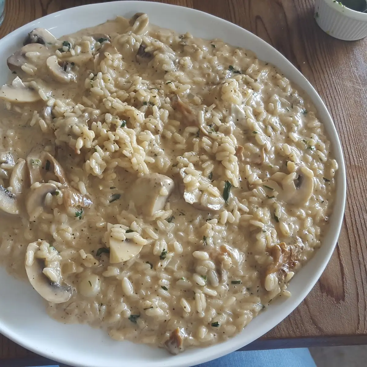 White Truffle & Mushroom Risotto