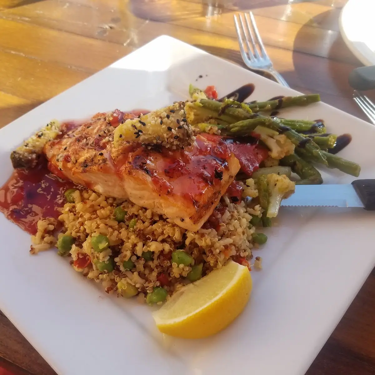 Grilled Salmon