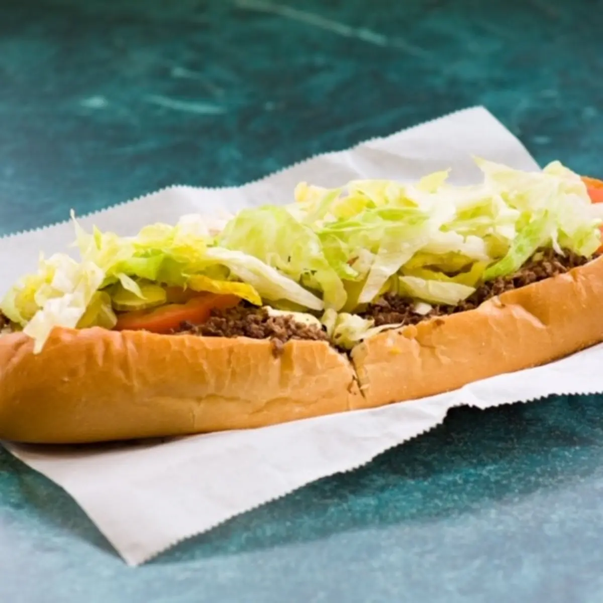 Foot Long Hot Dog Plate