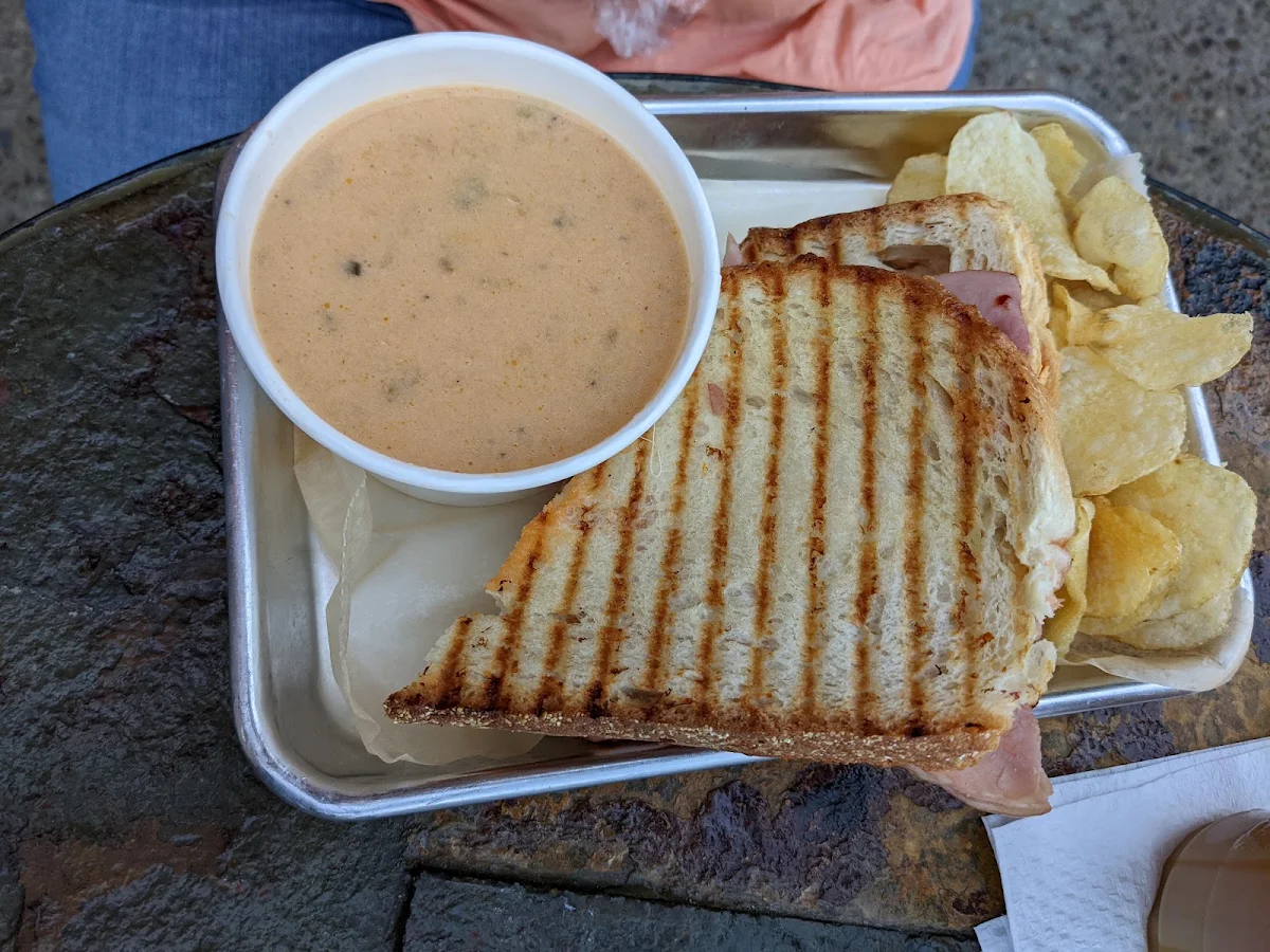 Panini Caprese & Tomato Soup