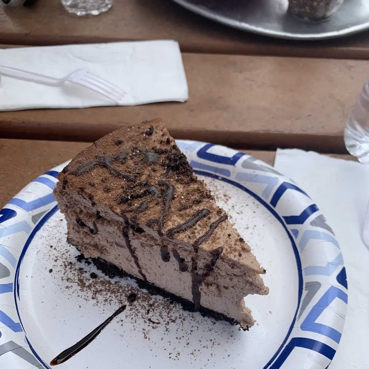 Chocolate Cheese Cake - Slice