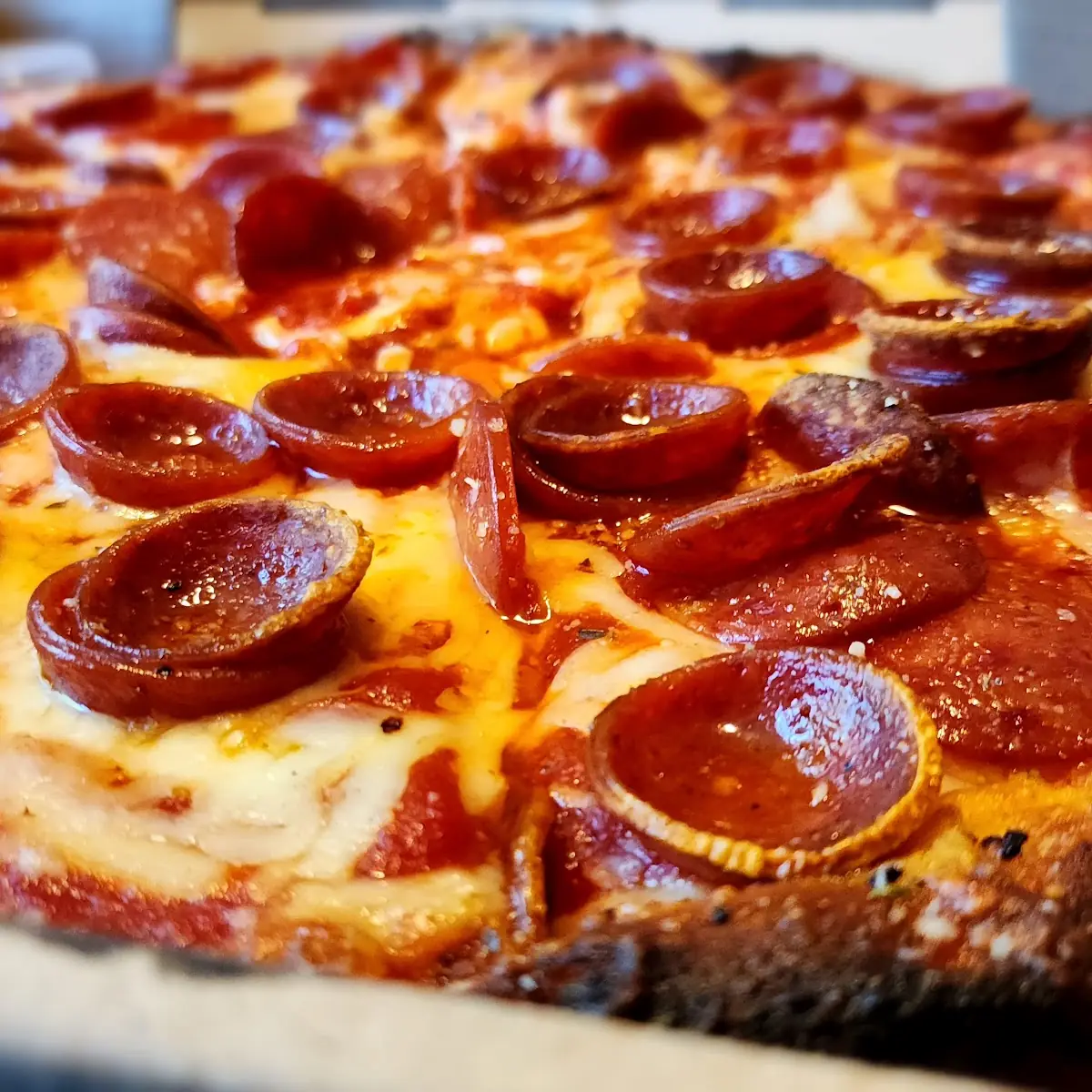 Deep Dish Pepperoni Pizza