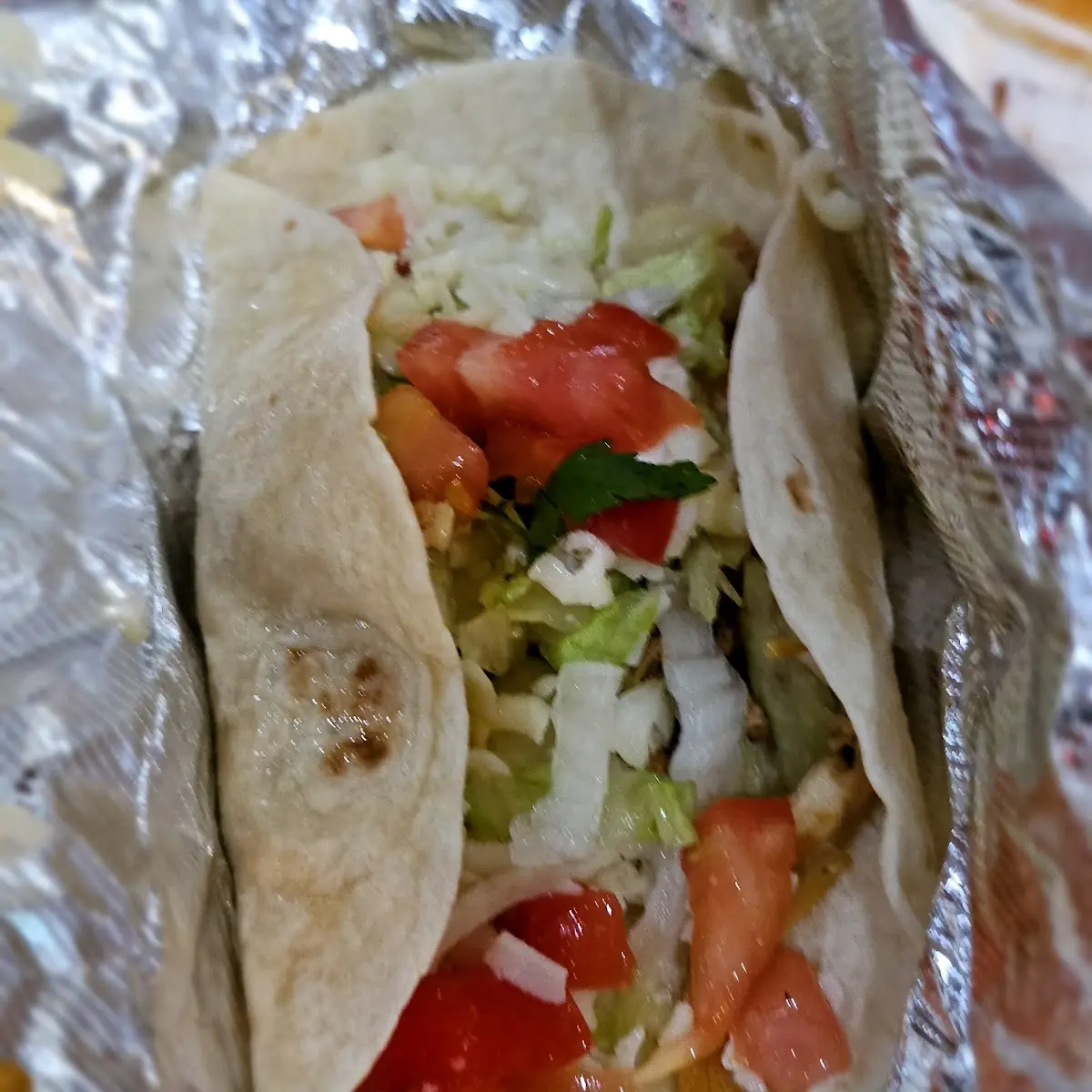 Shredded Chicken Soft Taco