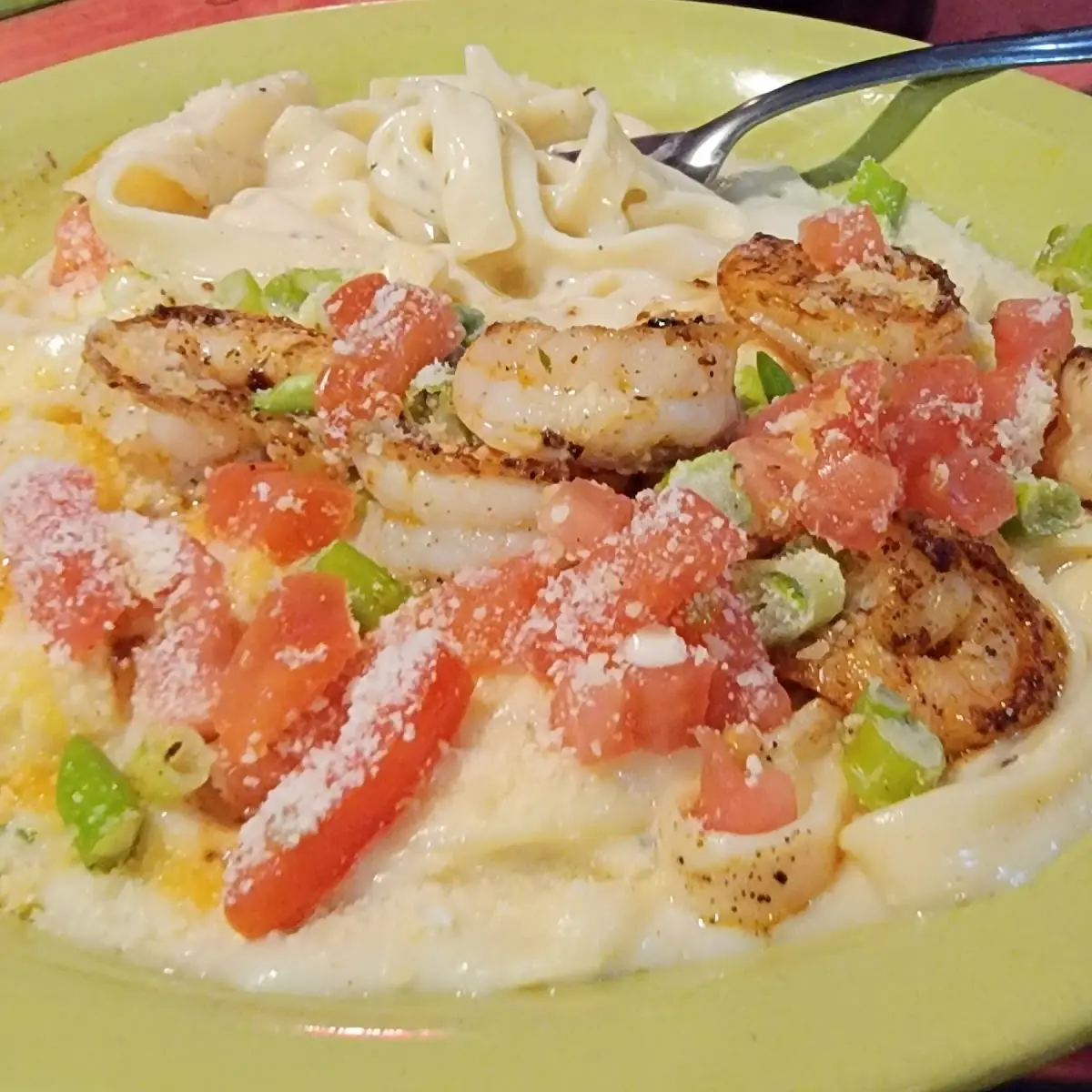 Shrimp Alfredo