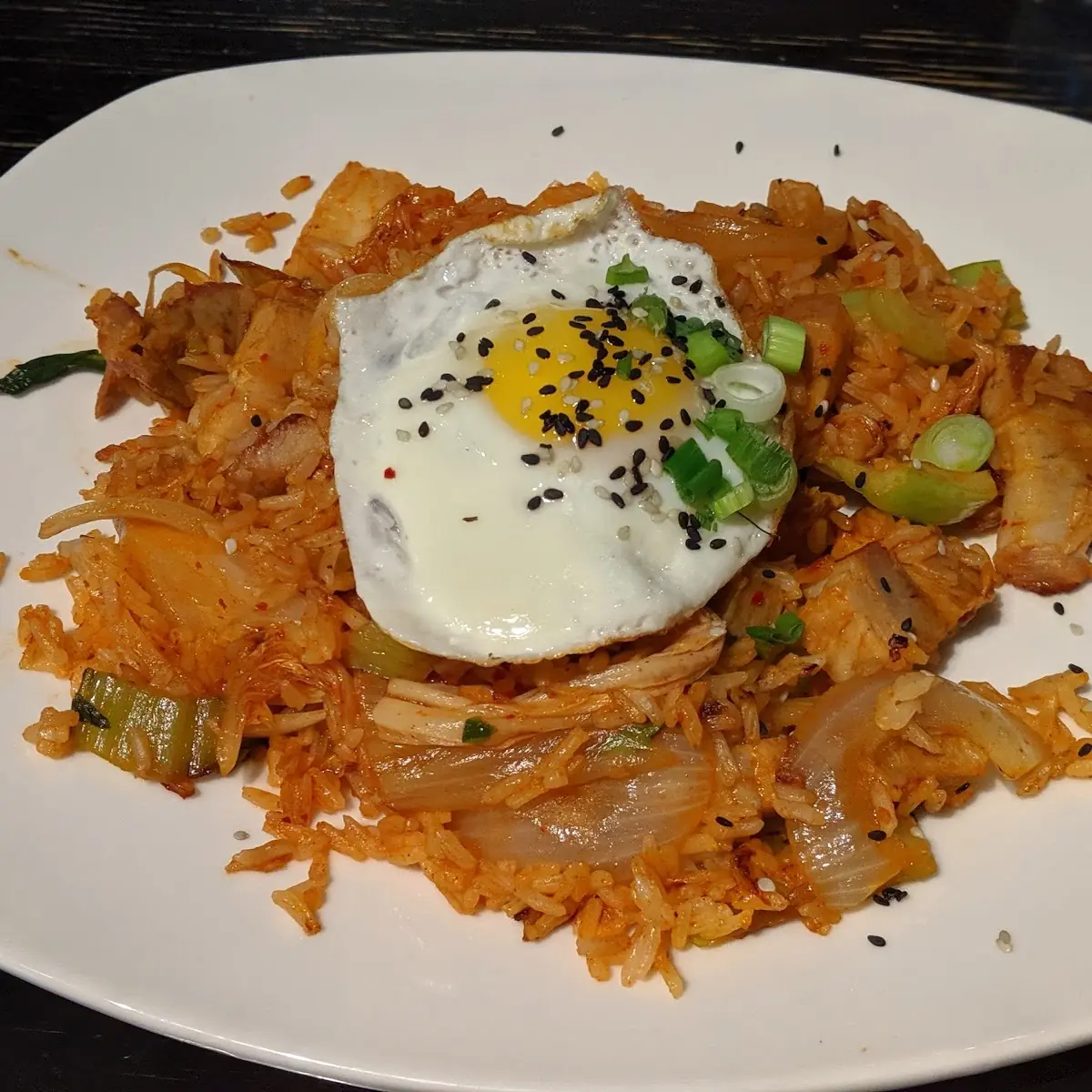 Pork Belly Kimchi Fried Rice