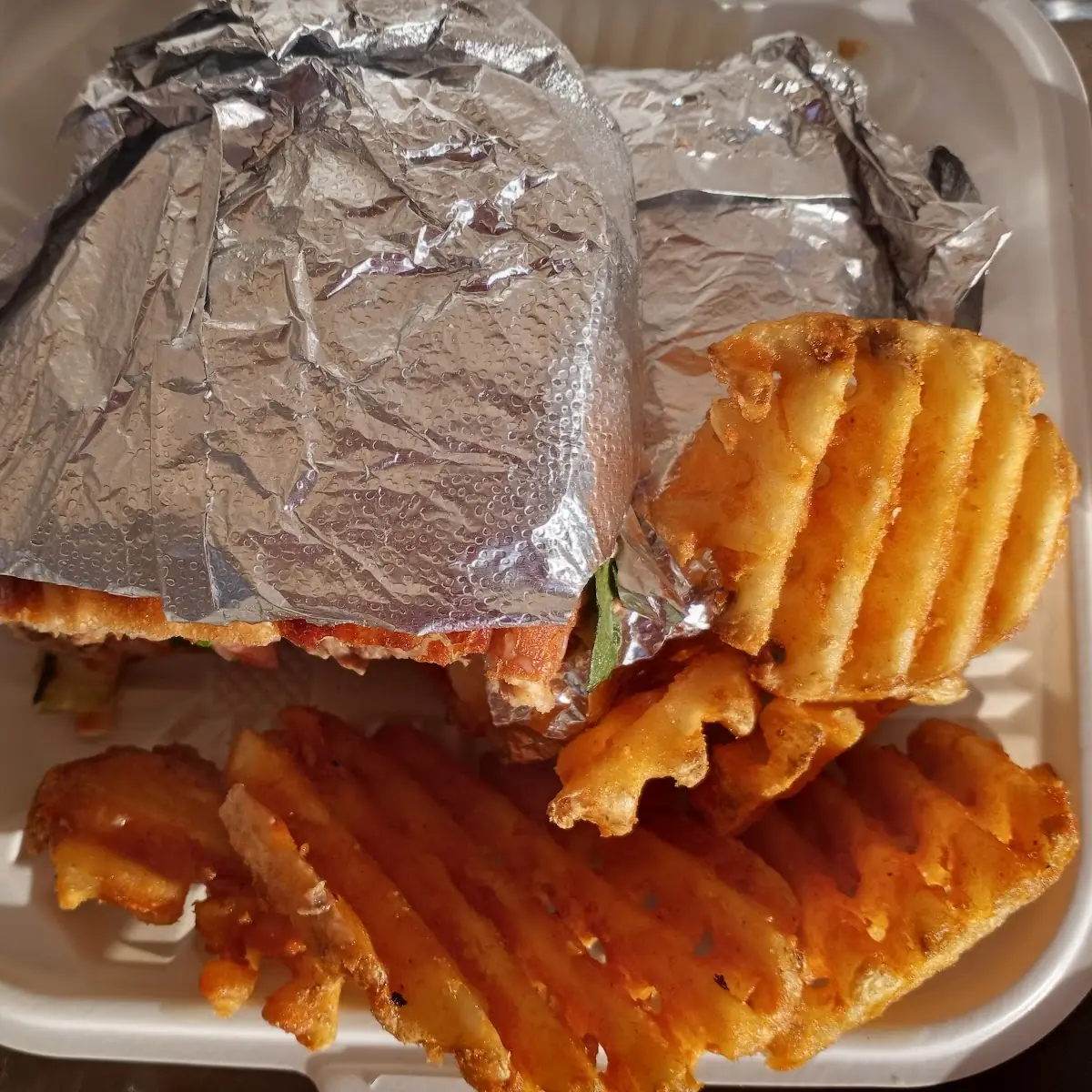 Waffle Cut Fries