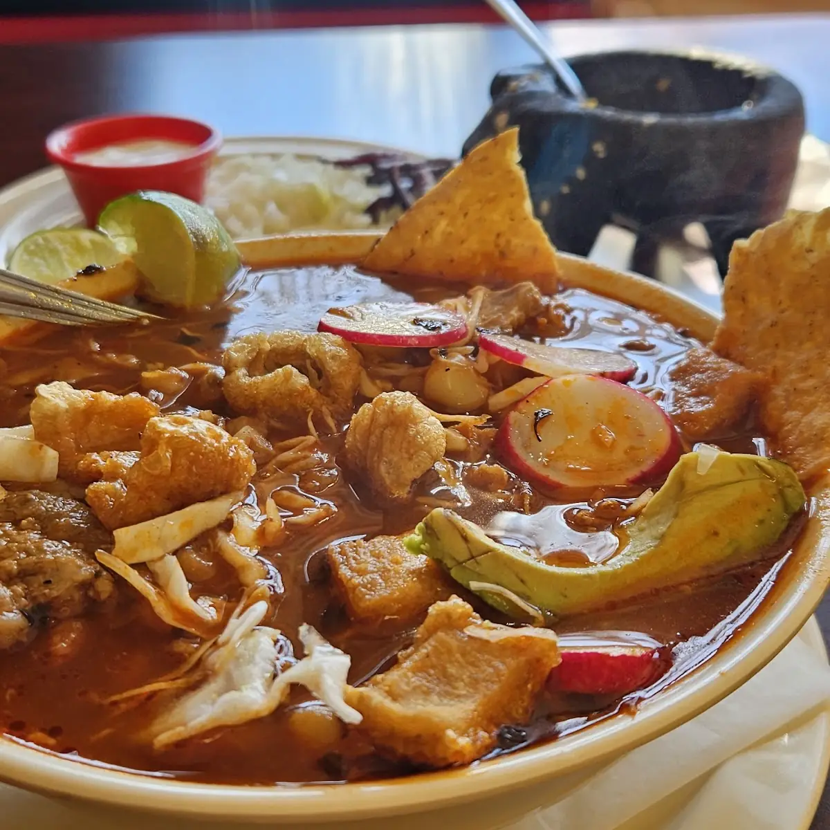 Red Pork Pozole