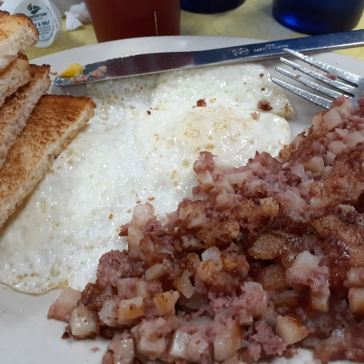 Corned Beef Hash and Eggs