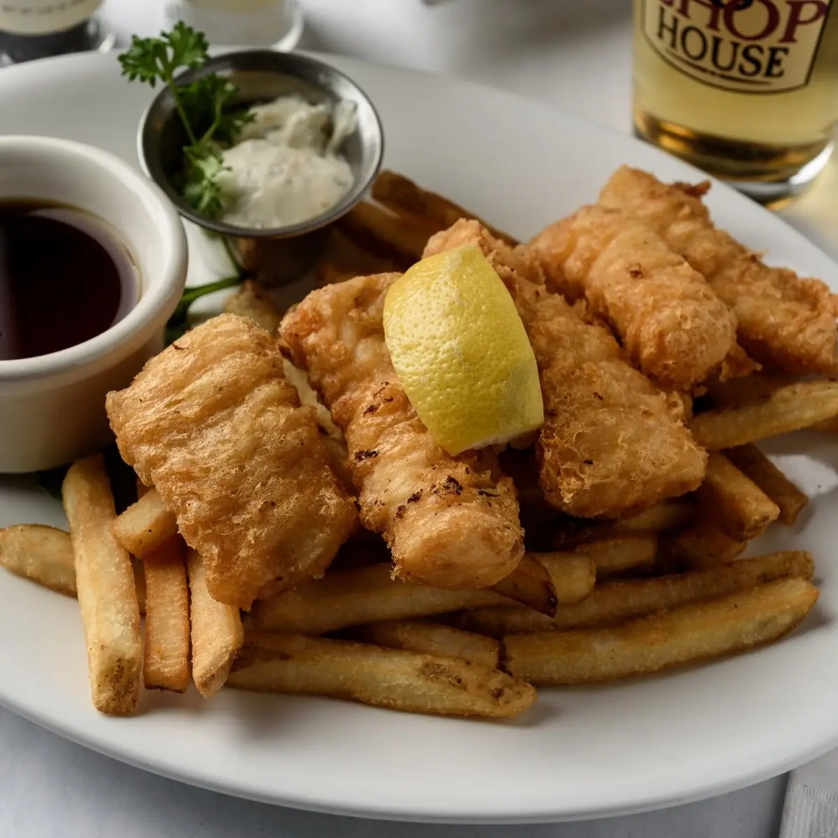 Beer-Battered Fish & Chips