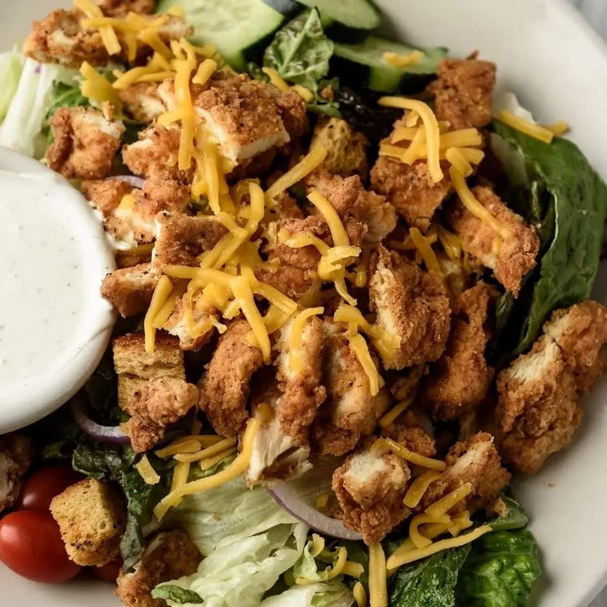 Grilled or Fried Chicken Salad