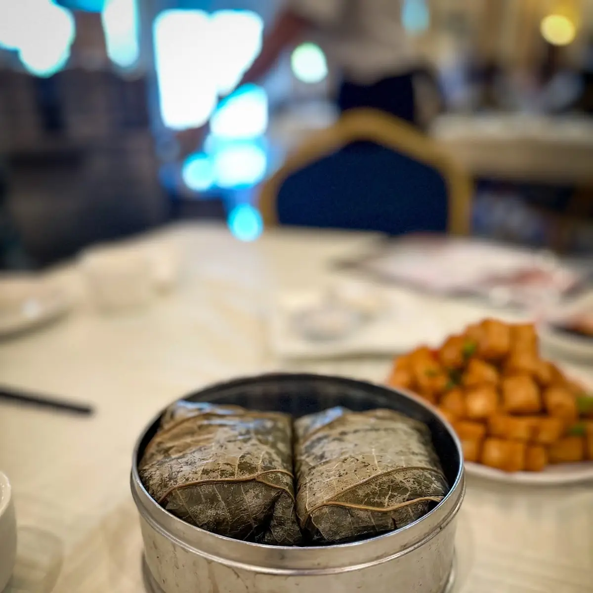 Sticky Rice in Lotus Leaf