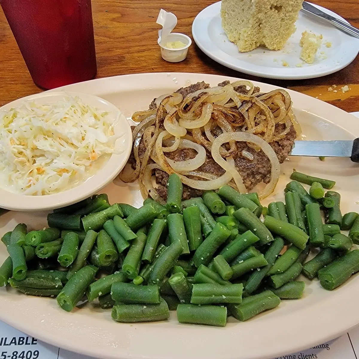 Hamburger Steak Green Beans