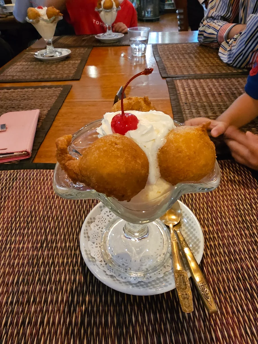 Deep Fried Ice Cream, Thai Diamond Restaurant