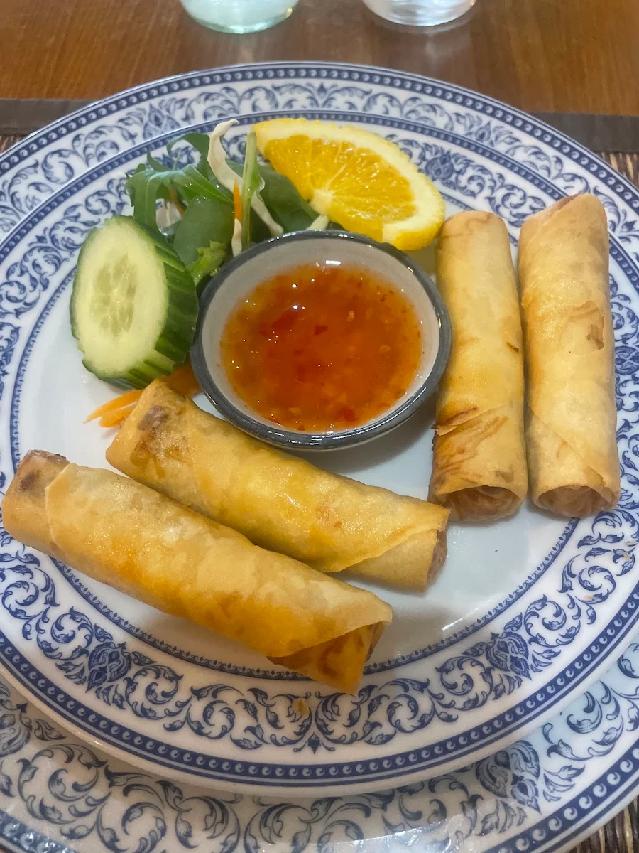 Spring Rolls, Thai Diamond Restaurant